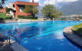 La bella vista sul lago di Como
